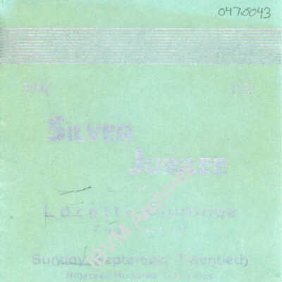 Loretto High School Alumnae Silver Jubilee Program