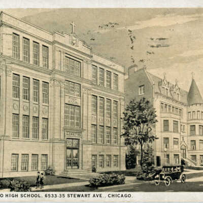 Loretto High School and Convent Postcard