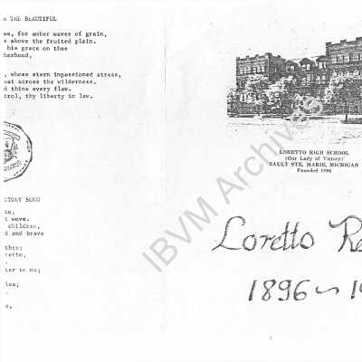 Loretto Reunion, 1896 - 1987