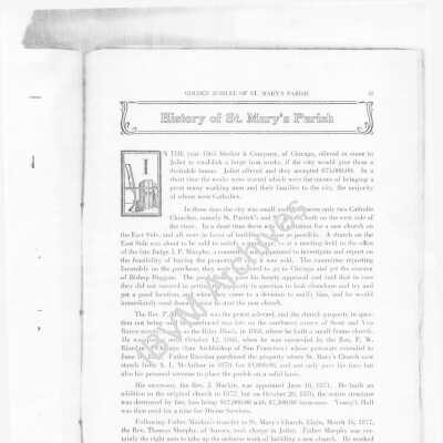 History of St. Mary's Parish