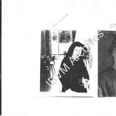 Photos of Sister Callista McGuire and Mary Deiss