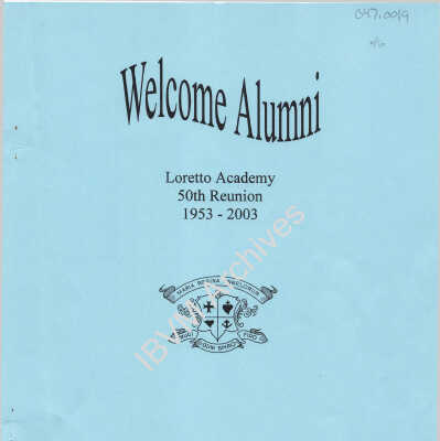 Loretto Academy 50th Anniversary Reunion Program