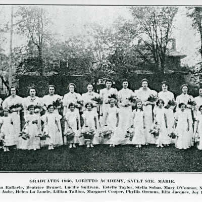 Loretto Academy Graduating Class, 1936