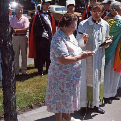 Loretto Park Dedication