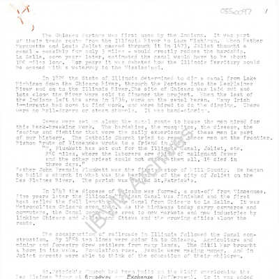 Brief History of the IBVM
