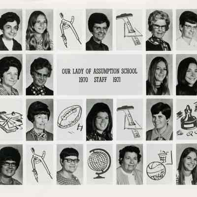 OLA School Faculty, 1970 - 1971