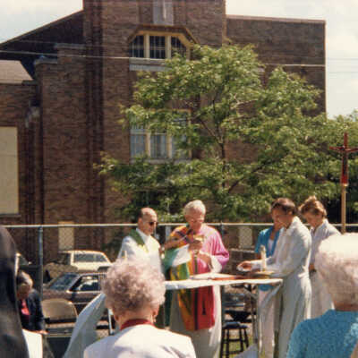Loretto Park Dedication