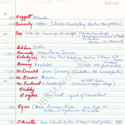 Centennial Notes