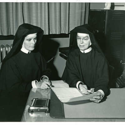 Sister Irene Gavin and Sister Florence Hayes