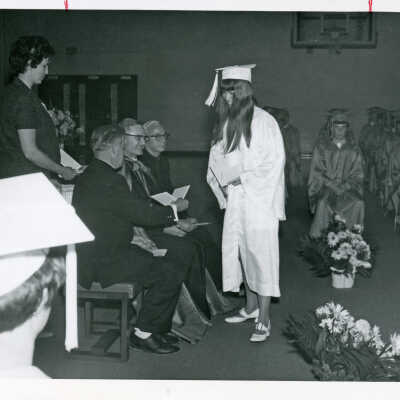 Loretto Catholic Central High School Graduation, 1971