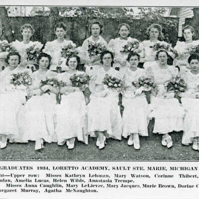 Loretto Academy Graduating Class, 1934