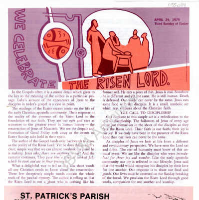 St. Patrick's Church Bulletin