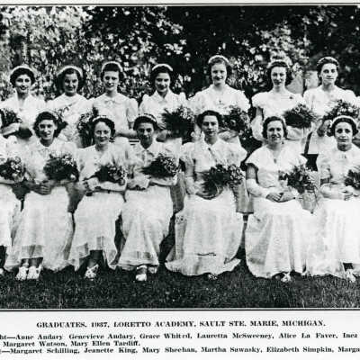 Loretto Academy Graduating Class, 1937