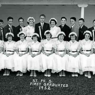 St. Philomene’s First Graduating Class