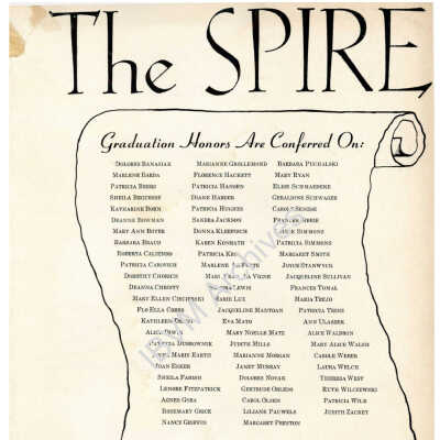 The Spire, Volume VIII No. IV, 1956