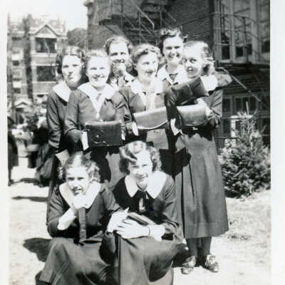 Students at Loretto Academy in Woodlawn