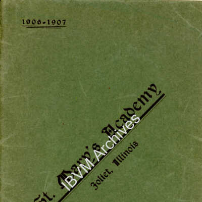 St Mary's Academy Directory, 1906 -1907