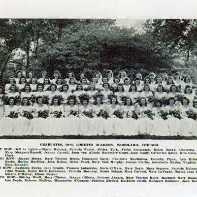 Loretto Academy Graduating Class, 1944