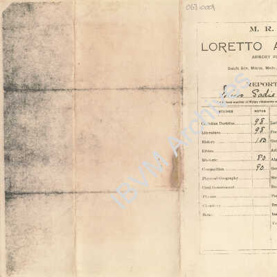 Loretto Academy Report Card