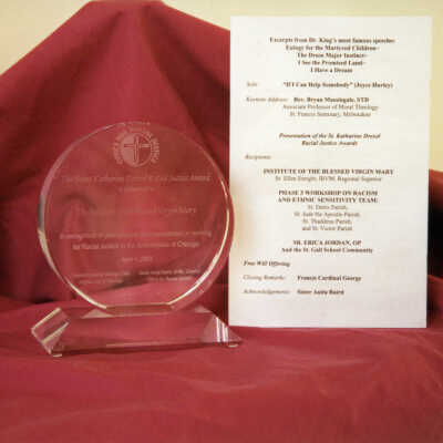 Saint Katherine Drexel Racial Justice Award