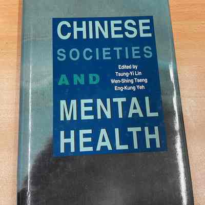 Chinese societies and mental health