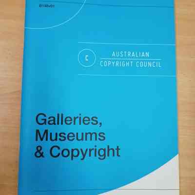 Galleries, museums & copyright