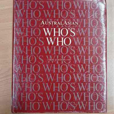 Australasian who's who