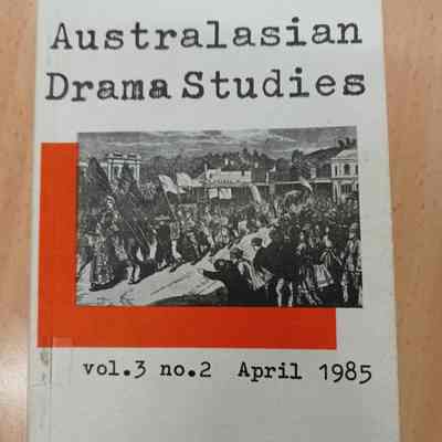 Australasian drama studies (vol.3 no.2)