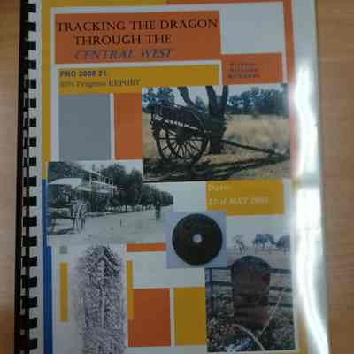 Tracking the dragon through the central west [PRO 2005 21 - 50% Progress Report]