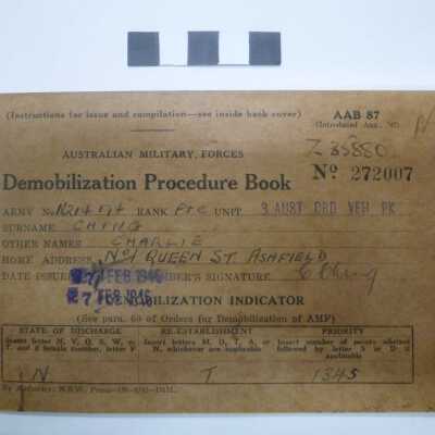 DEMOBILISATION PROCEDURE BOOKLET