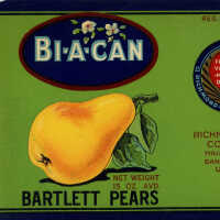 Label: Bi-A-Can Bartlett Pears