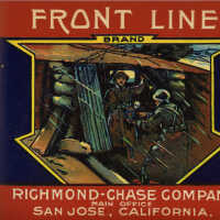 Label: Front Line Brand Sliced Yellow Cling Peaches