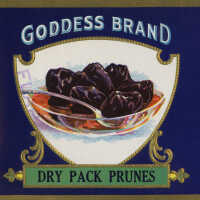 Label: Goddess Brand Dry Pack Prunes