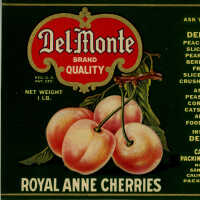 Label: Del Monte Brand Royal Anne Cherries