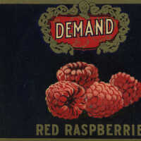 Label: Demand Red Raspberries