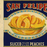 Label: San Felipe Sliced Yellow Cling Peaches