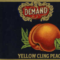 Label: Demand Yellow Cling Peaches