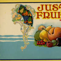 Label: Just Fruit Brand (Blank)