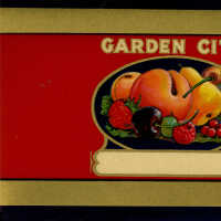 Label: Garden City Products (Blank)