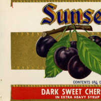 Label: Sunset Dark Sweet Cherries