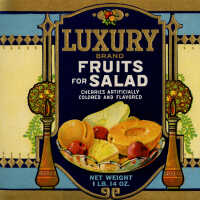 Label: Luxury Brand Fruits For Salad