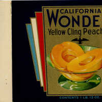 Label: California Wonder Yellow Cling Peaches
