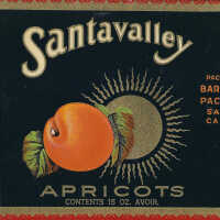 Label: Santa Valley Apricots
