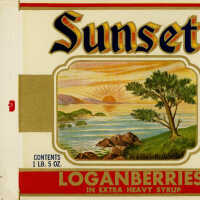 Label: Sunset Loganberries