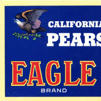 Label: Eagle Brand California Pears