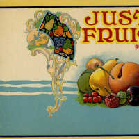 Label: Just Fruit Brand (Blank)