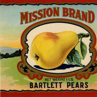 Label: Mission Brand Bartlett Pears
