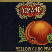 Label: Demand Yellow Cling Peaches