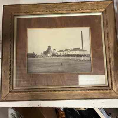 Framed photograph