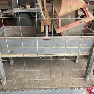 Wooden Wash Trough